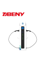 Borne de recharge BENY AC monté au sol BCPCV-DT2N/CT2N-P-2*22kW