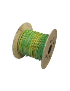 Bobine de câble terre 6² - Jaune/Vert - 500 m
