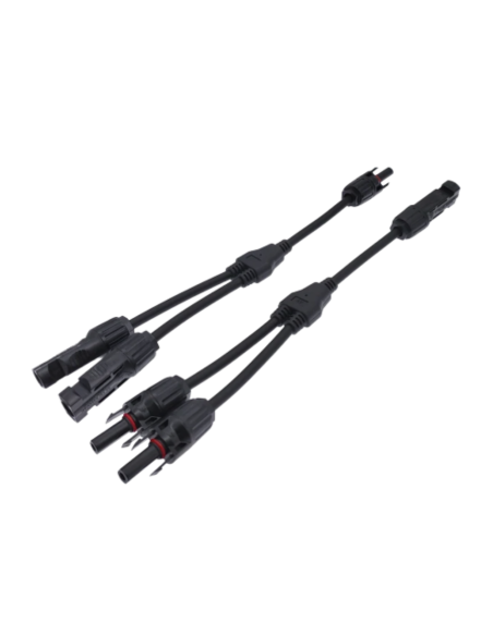 Connecteur double de type MC4 - Male et Femelle