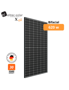 Panneau solaire Elitec Solar Xmax 620W Bifacial